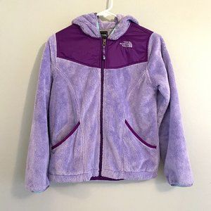 North Face Oso Zip-Up Hoodie Purple